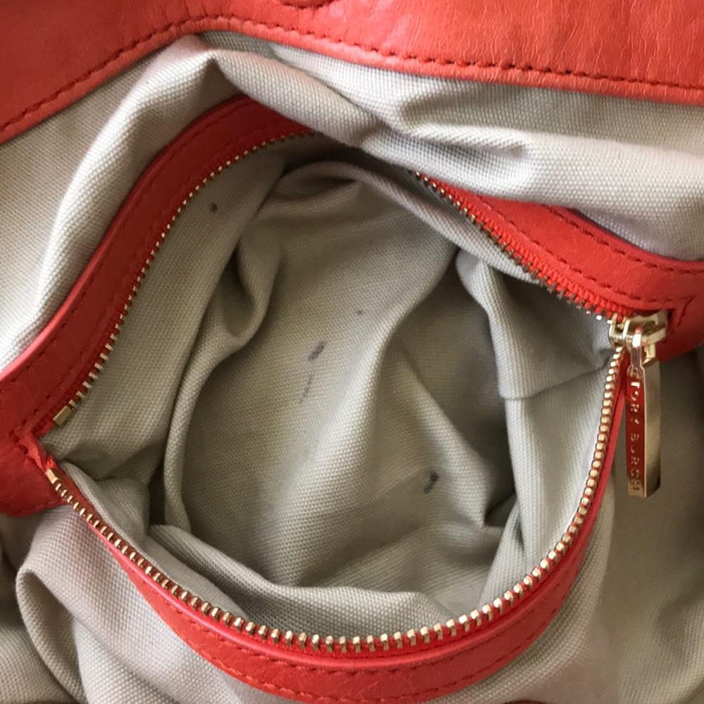 Tory Burch orange satchel - Picture 8 of 8